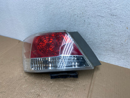2008 to 2012 Honda Accord Sedan Tail light Left Driver LH Side AE9065 LK1