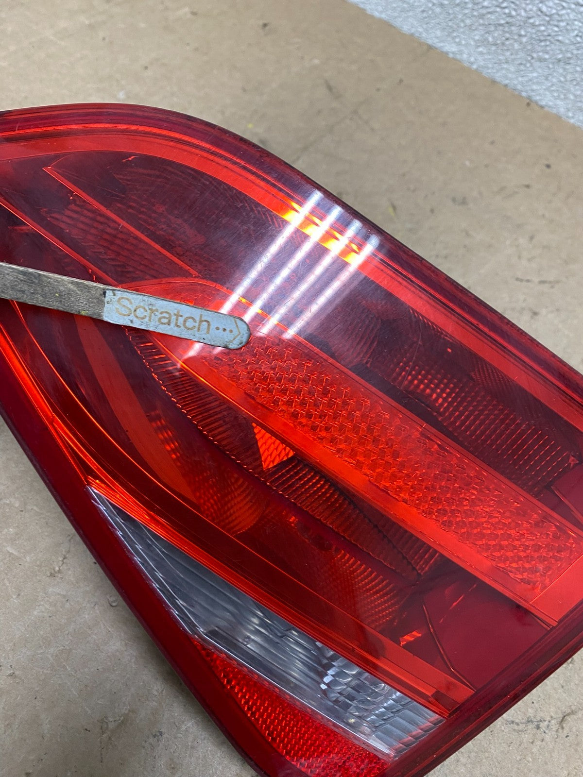 2009 to 2012 Audi A4 Sedan Right Passenger Rh Inner Tail Light W9185 DW3