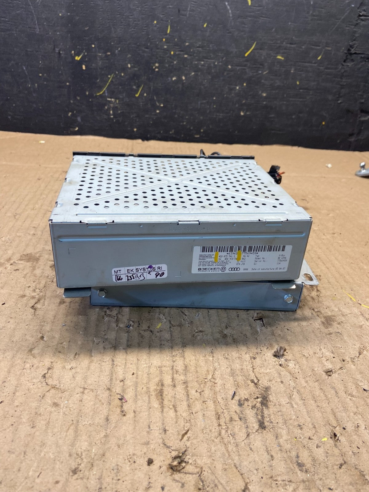 2007 - 2010 Audi A6 Radio Satellite Control Module Set T4293 DG0