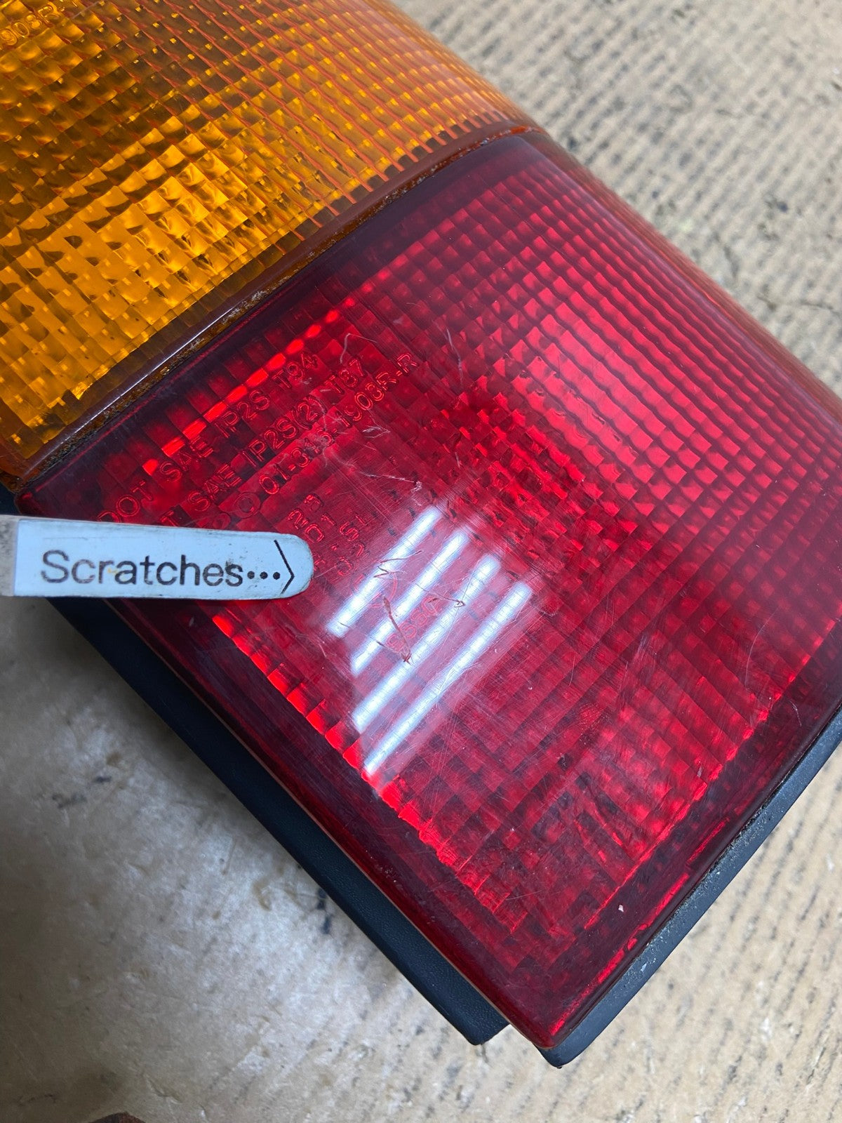 1989 to 1998 Mazda Mpv Right Passenger RH Side Tail Light AE1579 LK3