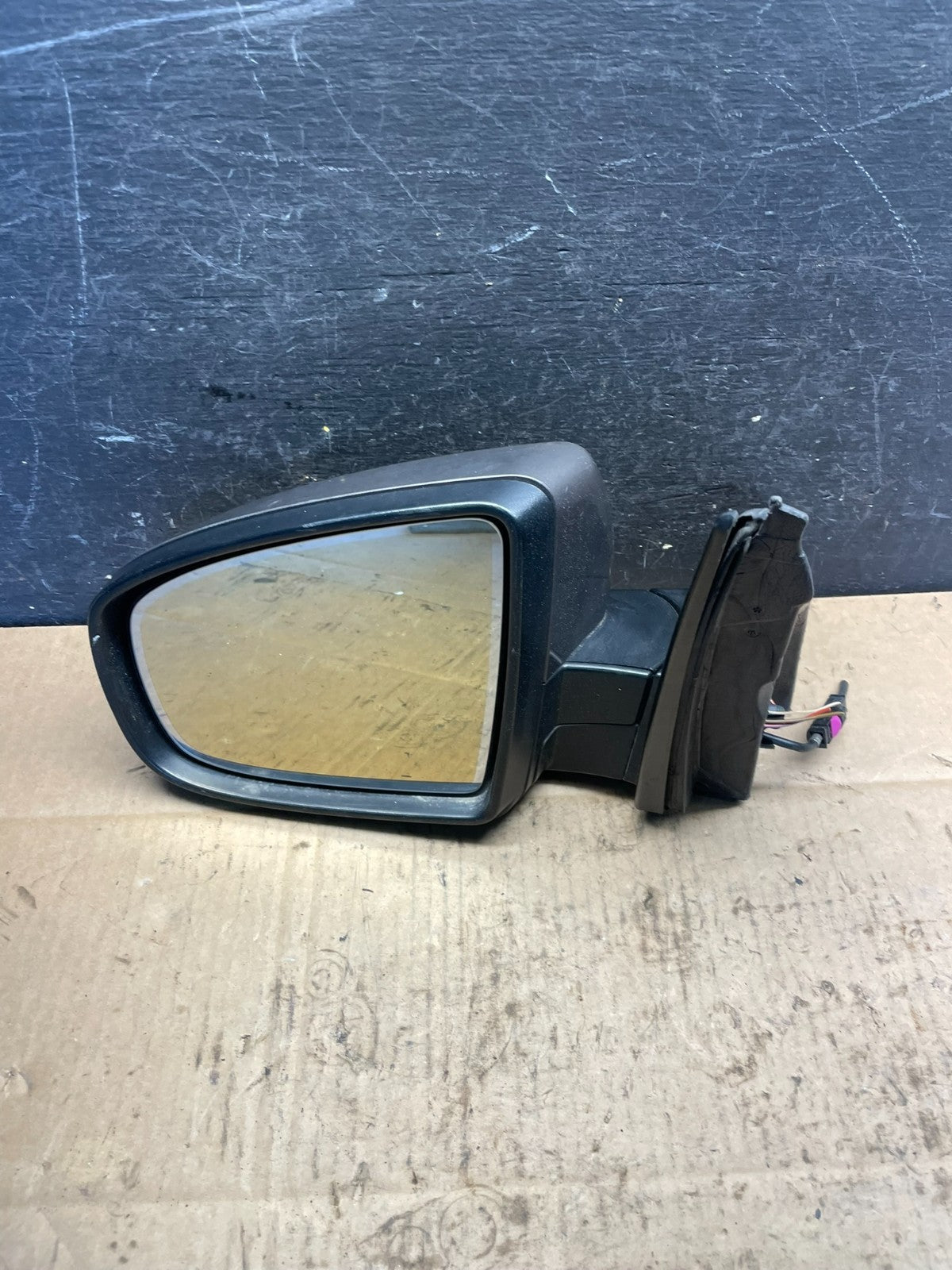 2007 to 2013 BMW X5 Left Driver LH View Door W/ Camera Mirror Oem R9317 DG9
