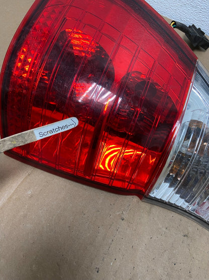 2000 to 2006 Bmw X5 Left+Right Set Outer Tail Lights AC5698 DG3