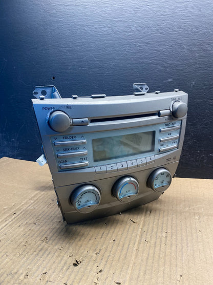 2007 to 2009 Toyota Camry Radio CD Player Climate Control Bezel AD1736 DG0