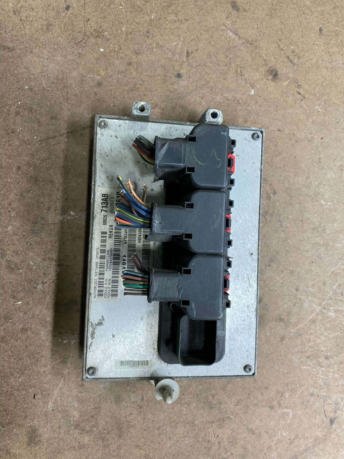 2007 Jeep Grand Cherokee 3.7L Engine Computer ECU PCM ECM p68026713ab L3461 OEM0