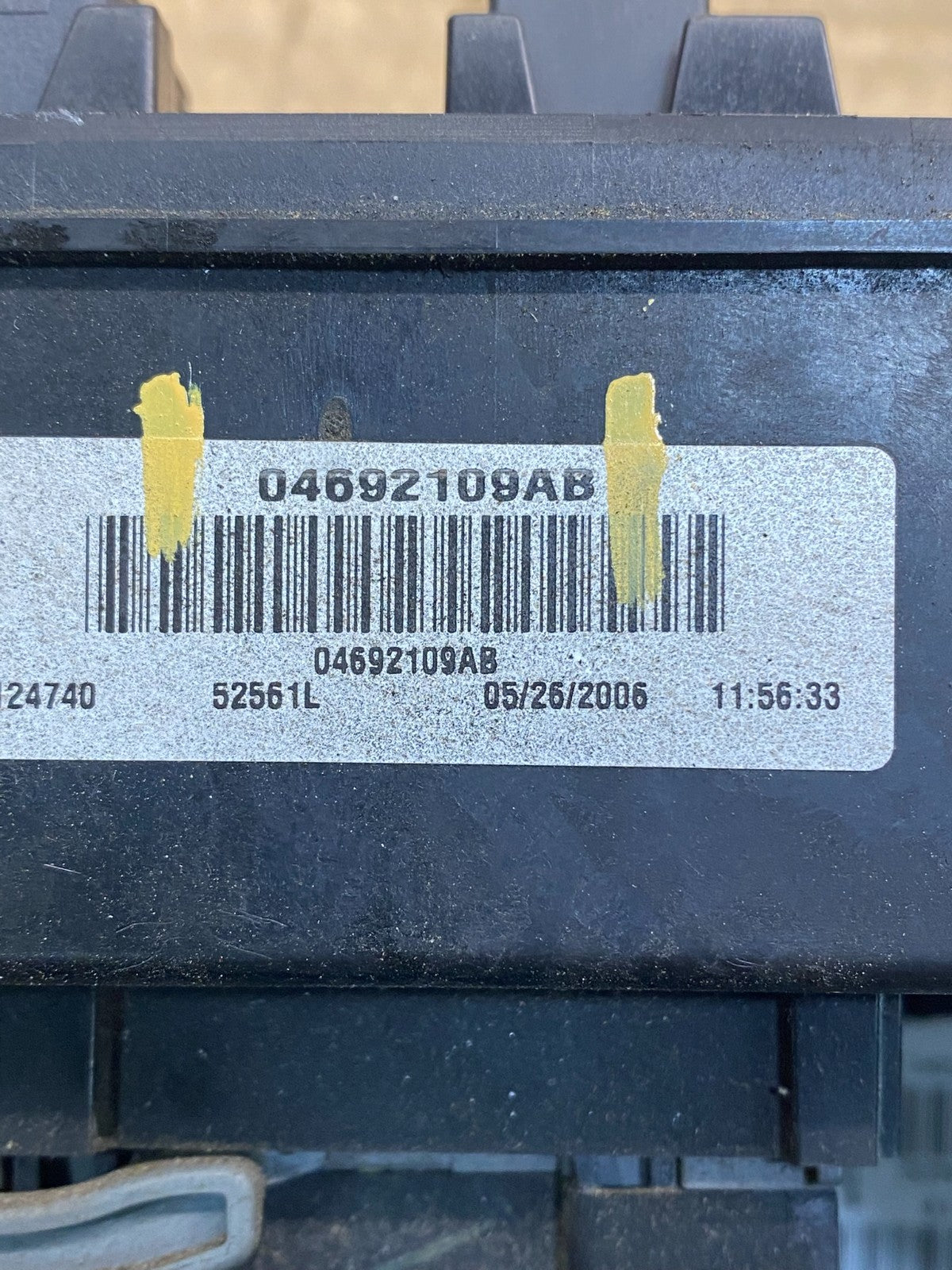 2006 to 2008 Jeep Grand Cherokee 4.7L Computer Engine Control ECU ECM AF7727 DG6