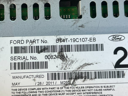 2011 Ford Edge Radio Cd Mechanism Receiver AF5592 DG8