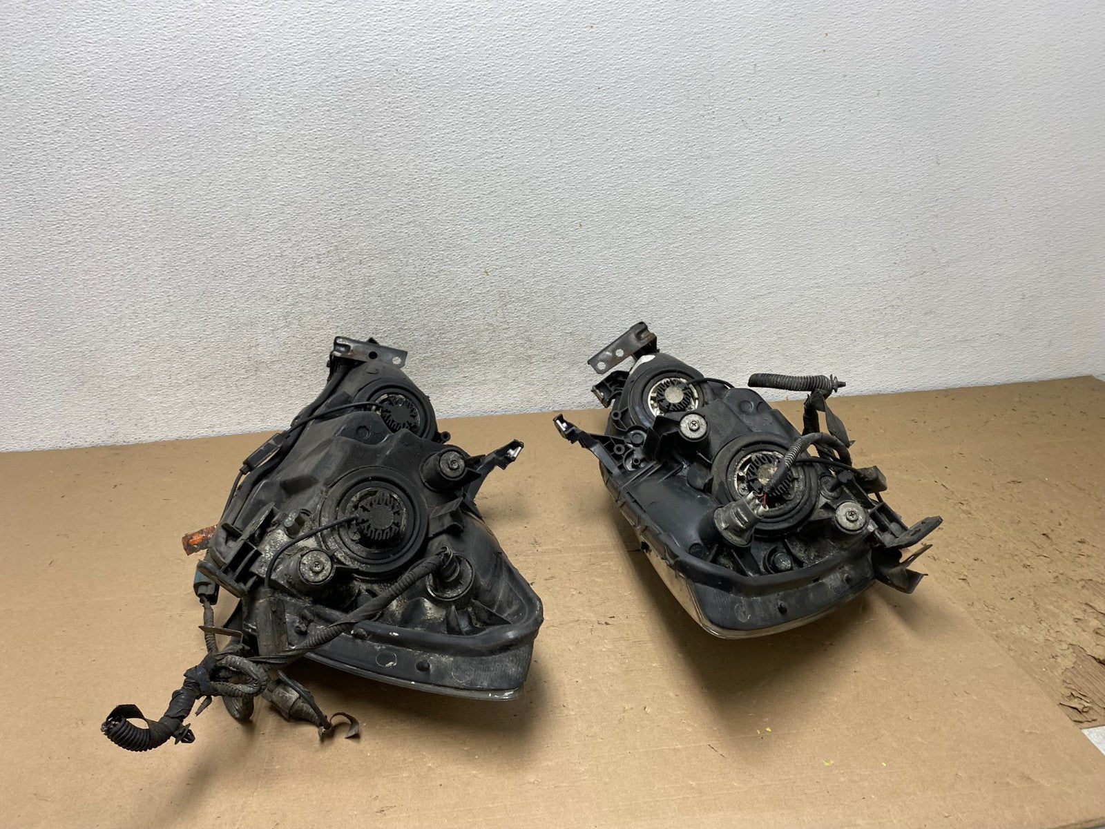 2003 - 2007 Honda Accord Left+Right Set Halogen Headlights AF4632 DW8