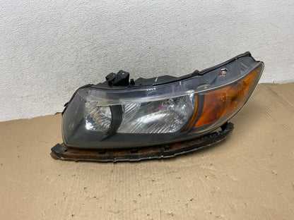 2006 to 2008 Honda Civic Coupe Headlight Halogen Left Driver Side AG6971 DW0