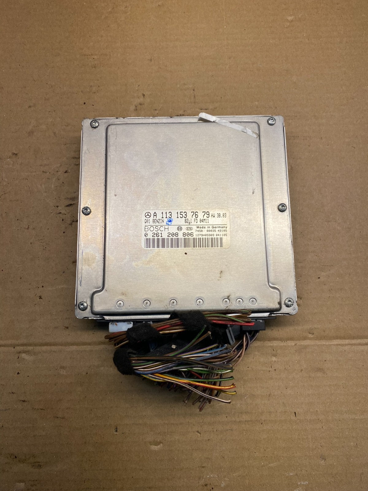 2006 to 2009 Mercedes 3.5L ECU E350 ML350 E350 C350 A1131537679 ai7535 DG0