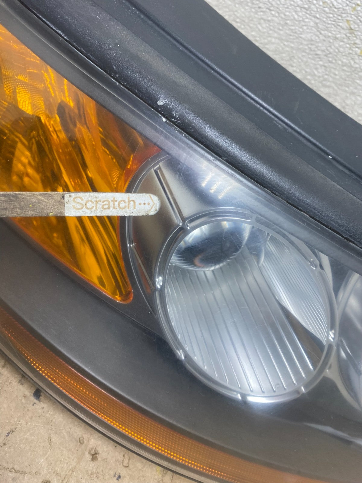 2007 2008 2009 Hyundai Santa Fe Right Passenger Halogen Headlight Oem X6744 DW3