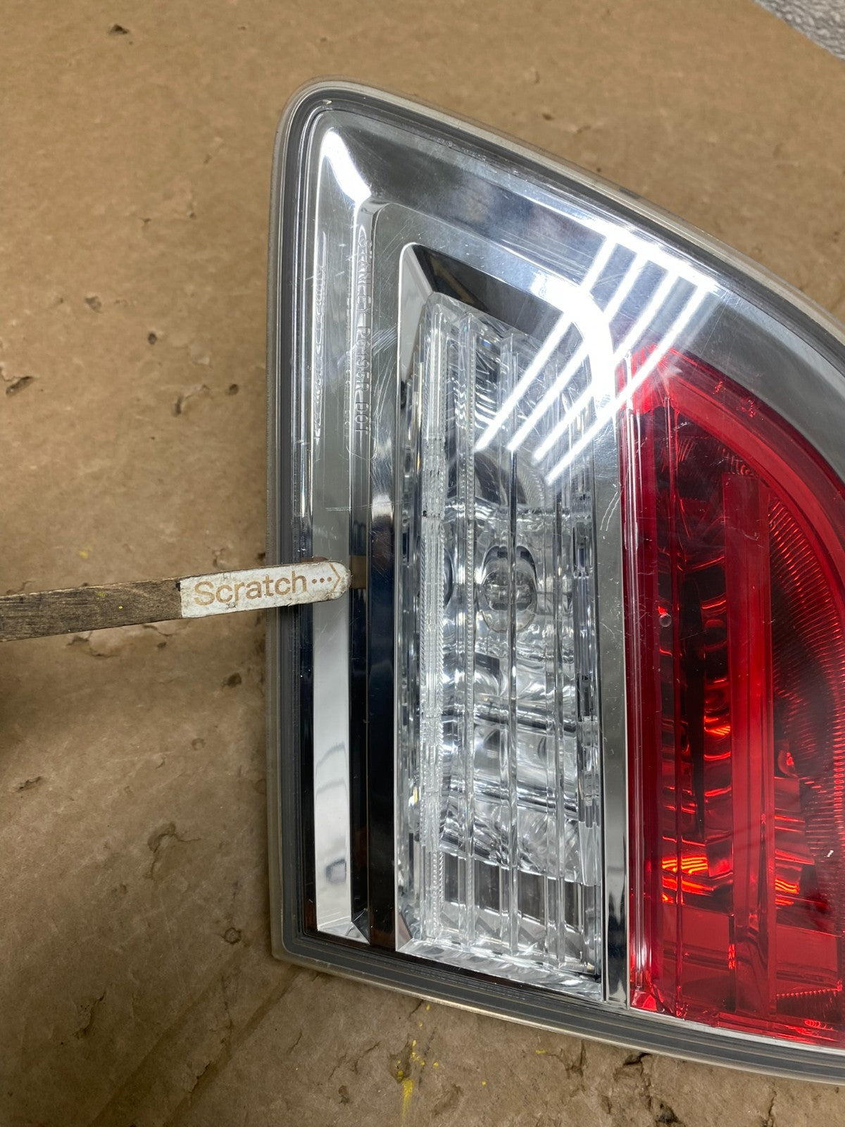 2007 2008 2009 Mazda Cx-9 Right Passenger Rh Side Inner Tail Light Oem V0324 DW4