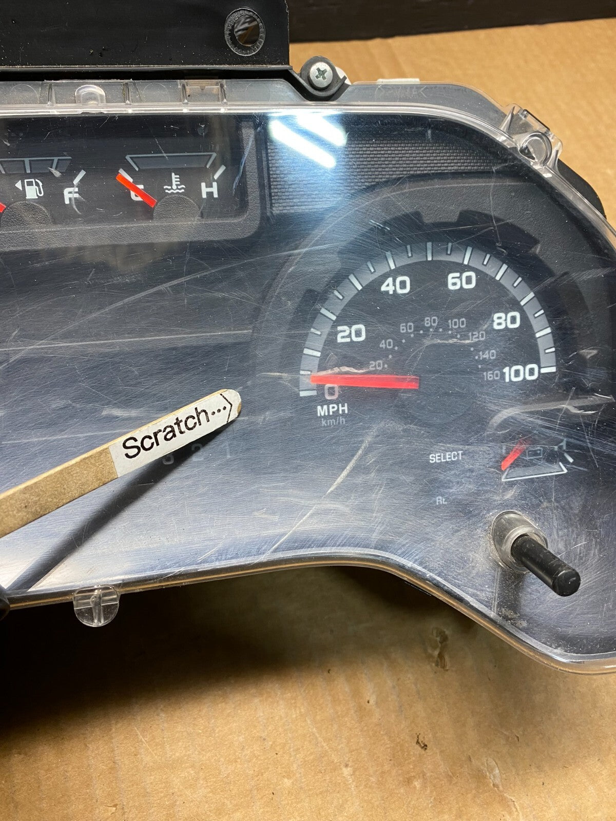 2011 Ford E150 E250 E350 VAN Gauge Speedometer Cluster H8099 DG12