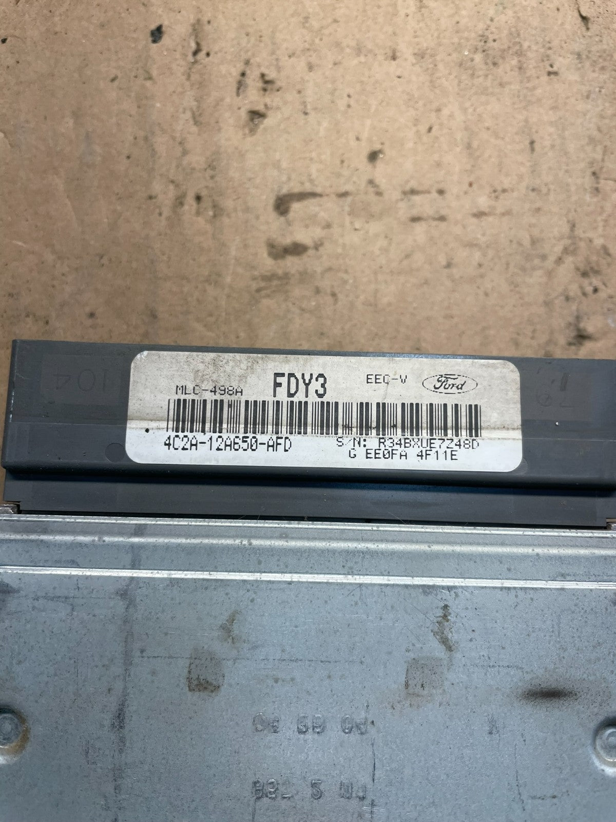 2004 Ford E-Series Van 5.4L Engine Control Module 4c2a-12a650-afd S8145 DG3