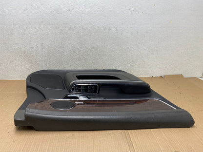 2010 to 2015 Jaguar XJ Interior Front Left Driver LH Door Trim Panel OEM G65405