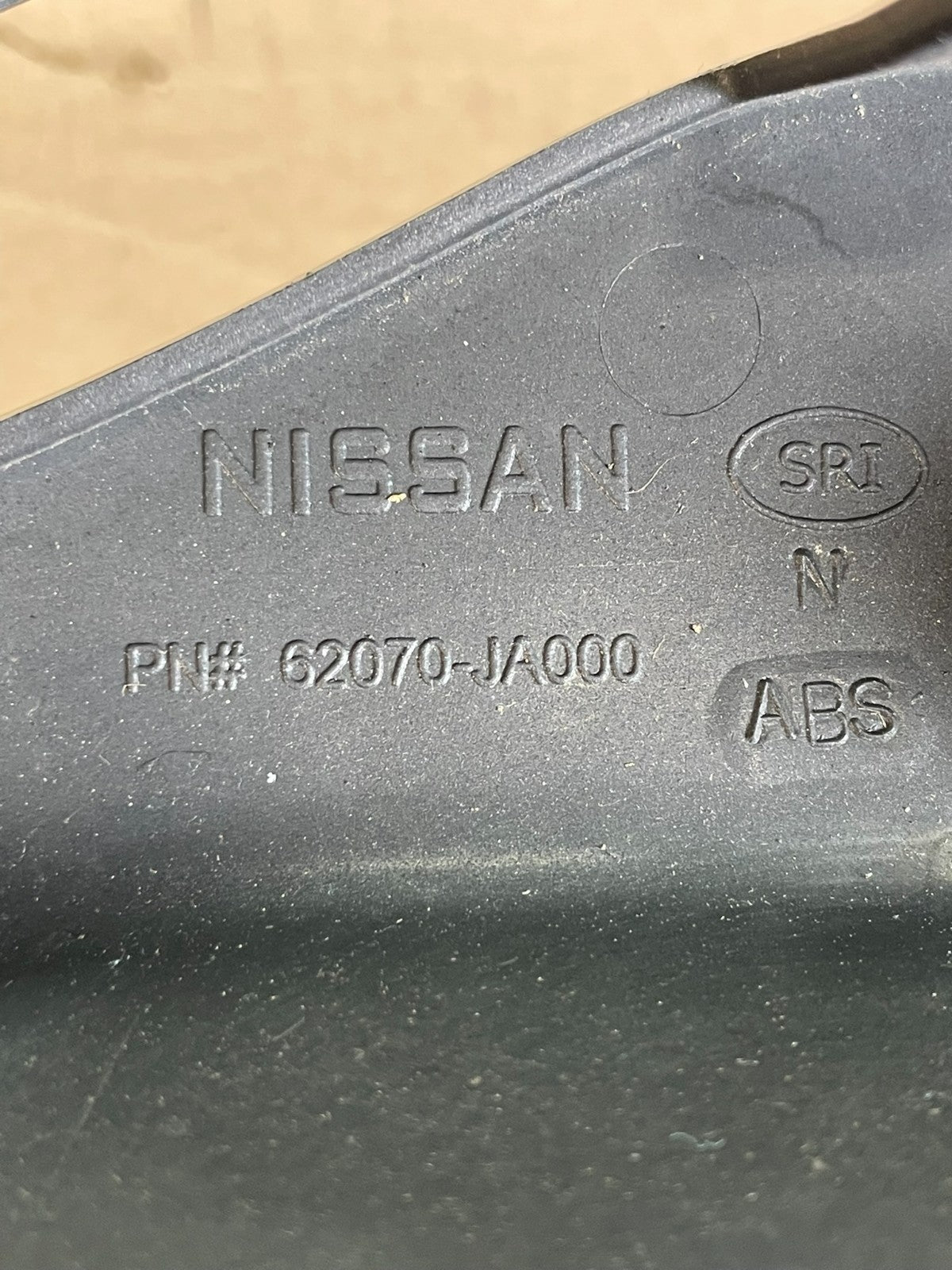 Sedan 2007 2008 2009 Nissan Altima Front Upper Grill Grille AG1003 DG4