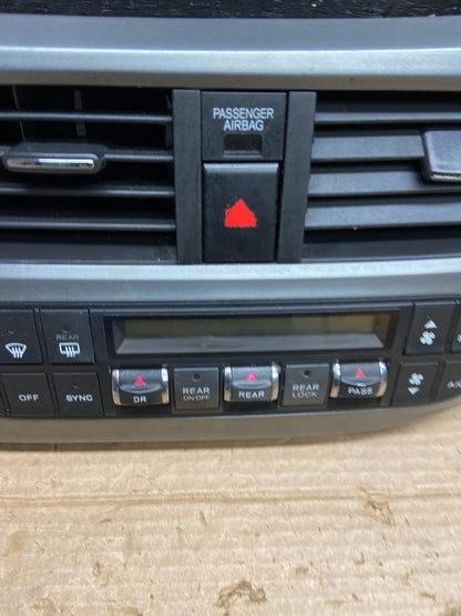2005 to 2010 Honda Odyssey Radio Climate Control Dash Trim Bezel W3073 DG3
