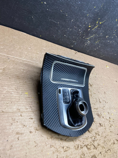 2007 to 2009  Infiniti G35 G37 Center Console Shifter Floor Bezel Panel W6355 DG4