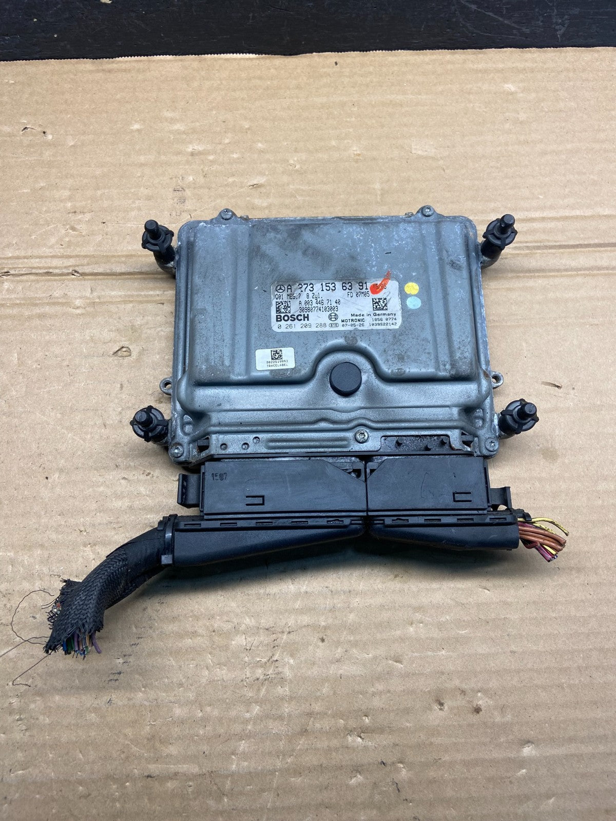 2007 to 2012 Mercedes GL450 ECM ECU Engine Control Module ae4652 DG0
