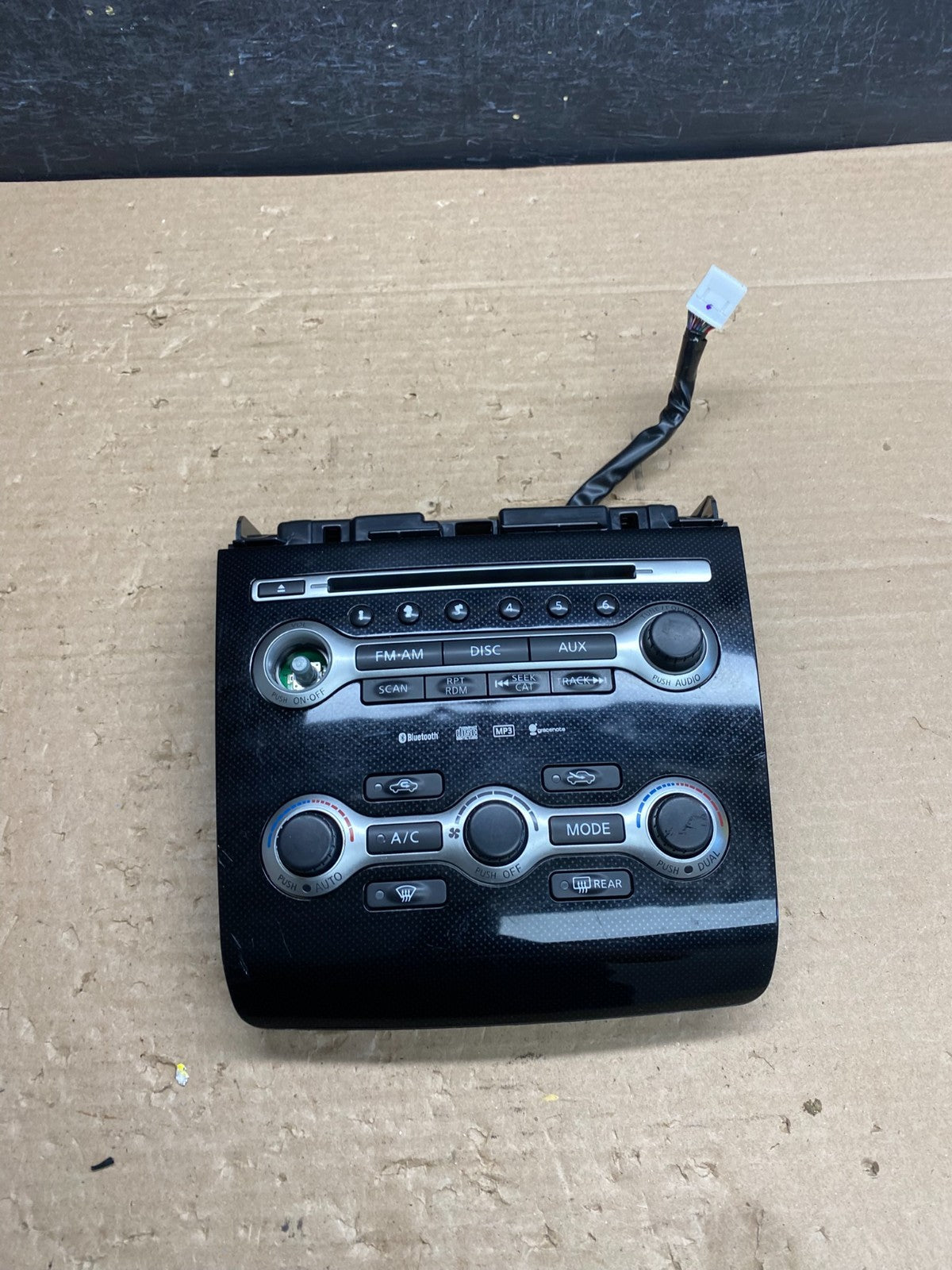 2009 2011 Nissan Maxima Radio Audio Panel Climate Control Bezel Trim AG6449 DG0