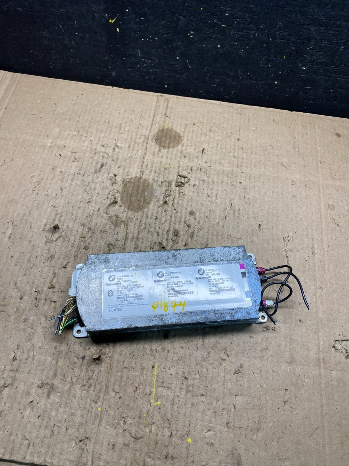 2006 to 2010 Bmw Bluetooth  Control Module Computer Telematics OEM P1874 DG0