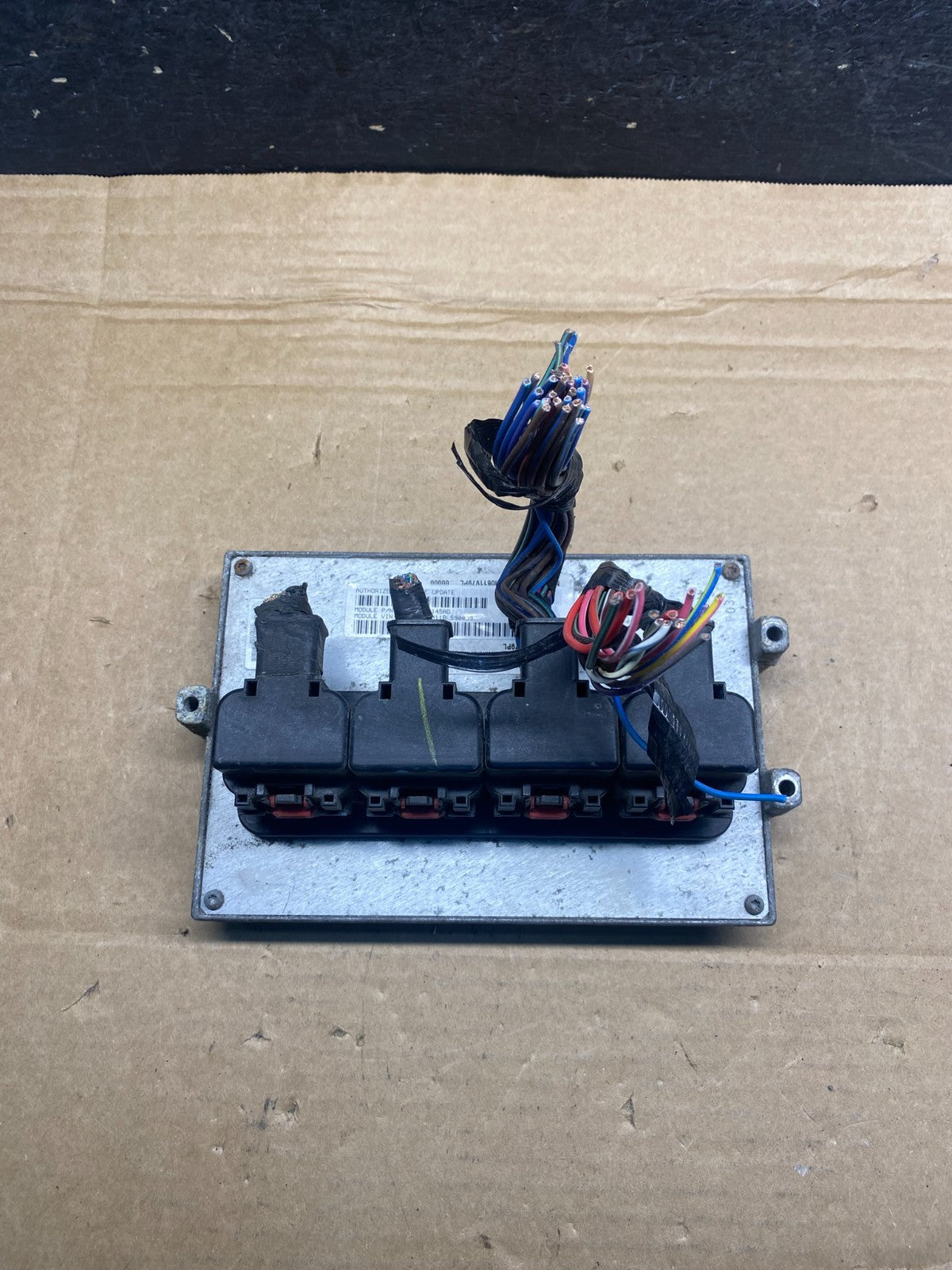 2011 Jeep Wrangler 3.8L Engine Control Module ECU ECM AH4844 DG0