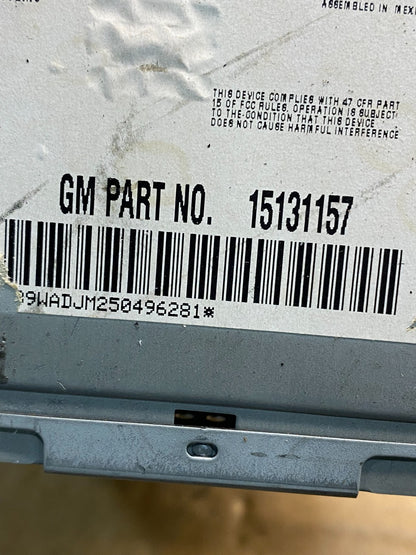 2003-2007 Chevrolet Express GMC Savana Radio AM FM mp3 Aux Input af7833 DG6