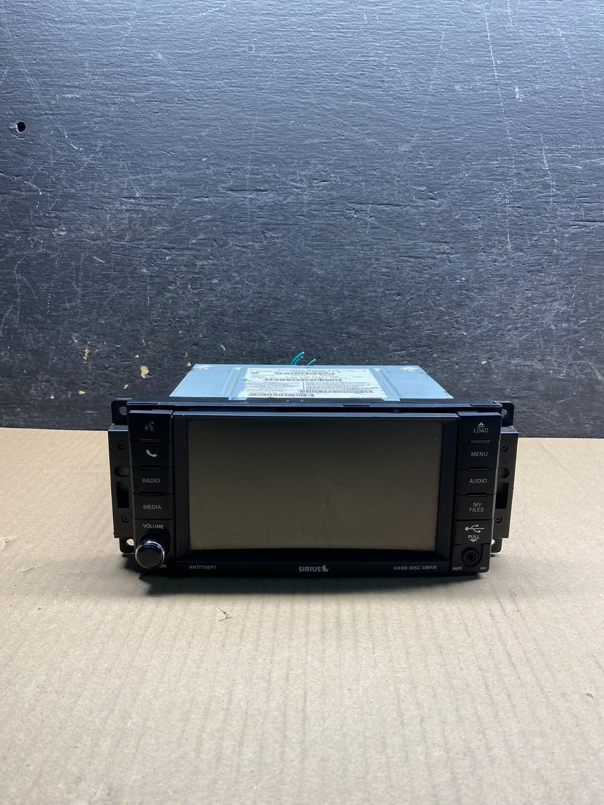 2007 2014 Jeep Dodge Chrysler Screen Display CD Player Satellite Radio AI0367 DG0