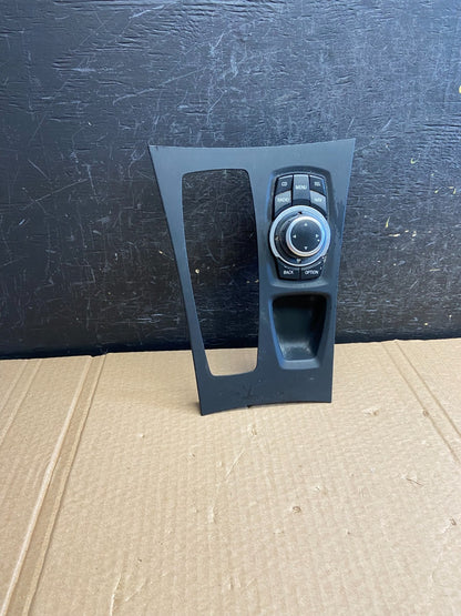 2007 to 2013 BMW X5 E70 Shifter Bezel Trim iDrive Navi Media Control AF6131 DG0