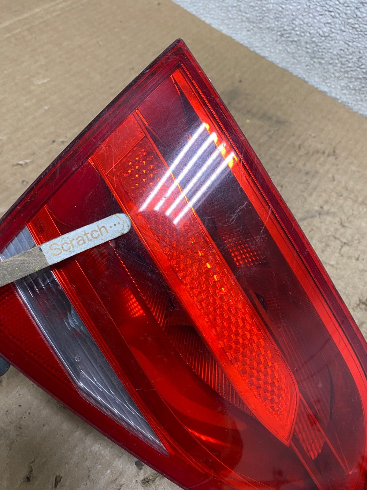 2009 2010 2011 2012 Audi A4 Sedan Left Driver Side Inner Tail Light Oem W7718 DW4