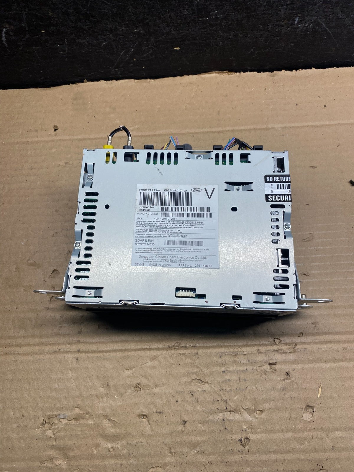 2014 2015 Ford Explorer Audio Equipment Radio Receiver AM FM CD ad9491 DG4