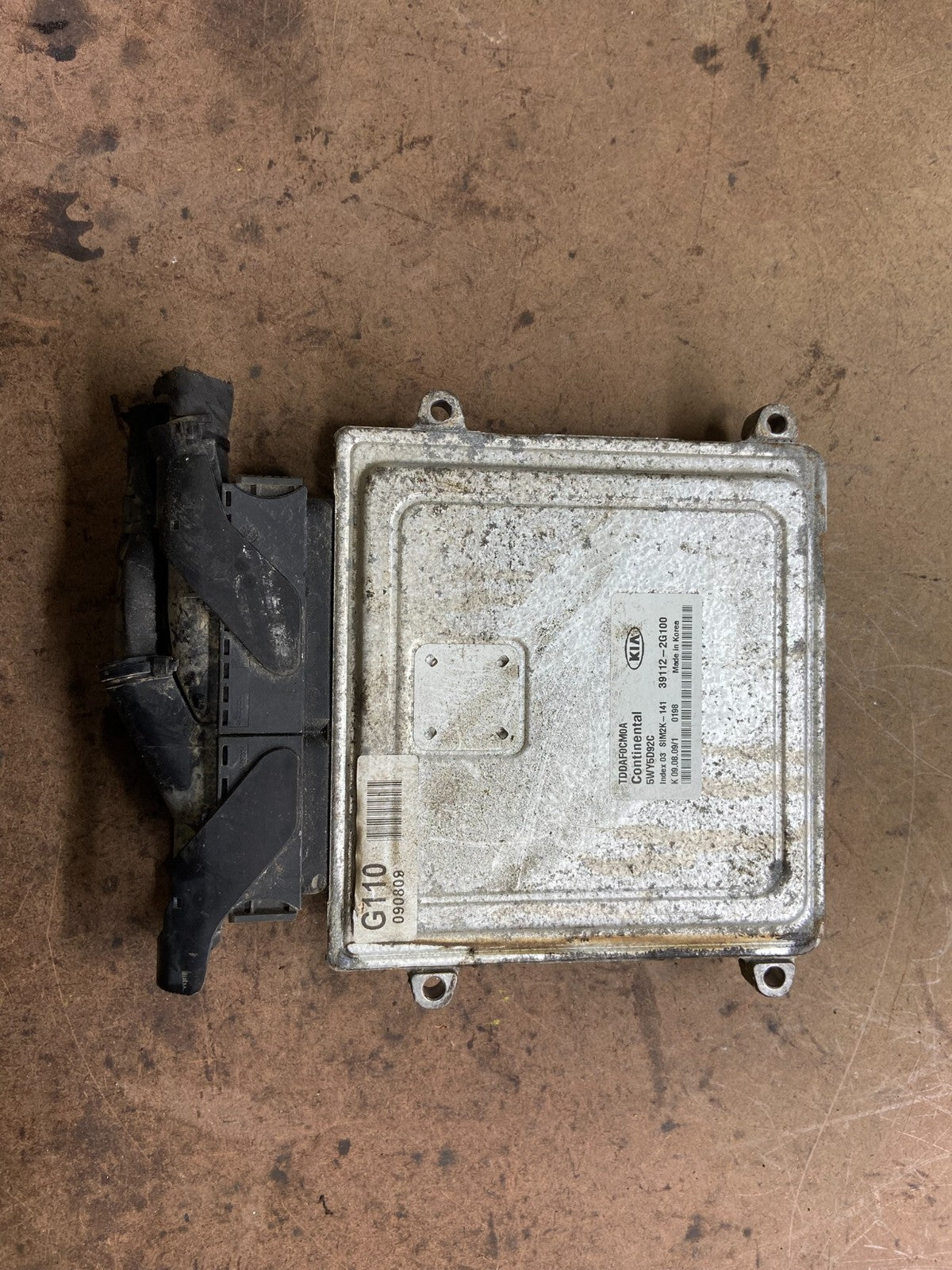 2010 to 2013 Kia Forte Engine Computer ECM 39112-2g100 L9772 DG1