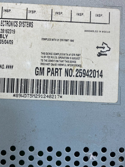 2007 to 2014 GMC Chevy Truck Yukon Silverado AM FM Radio ad6595 DG6