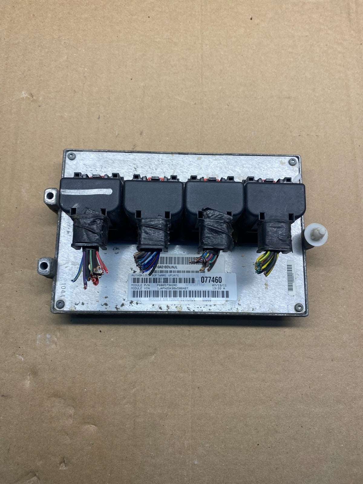 2011 Jeep Liberty 3.7L PCM ECM ECU Engine Control Module P68057302AD af8946 DG0