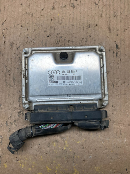 2006 Audi A8 4.2L Engine Computer Module ECM 4E0 910 560 P A6736 PS0