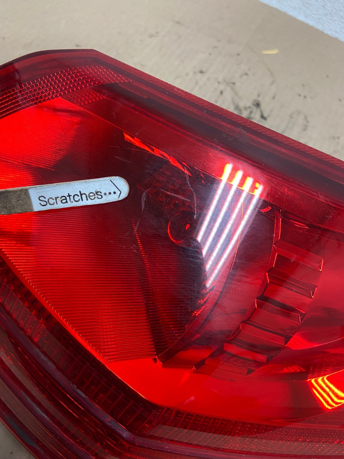 2008 to 2015 Nissan Rogue Right Passenger Rh Side Tail Light AE8854 LK3