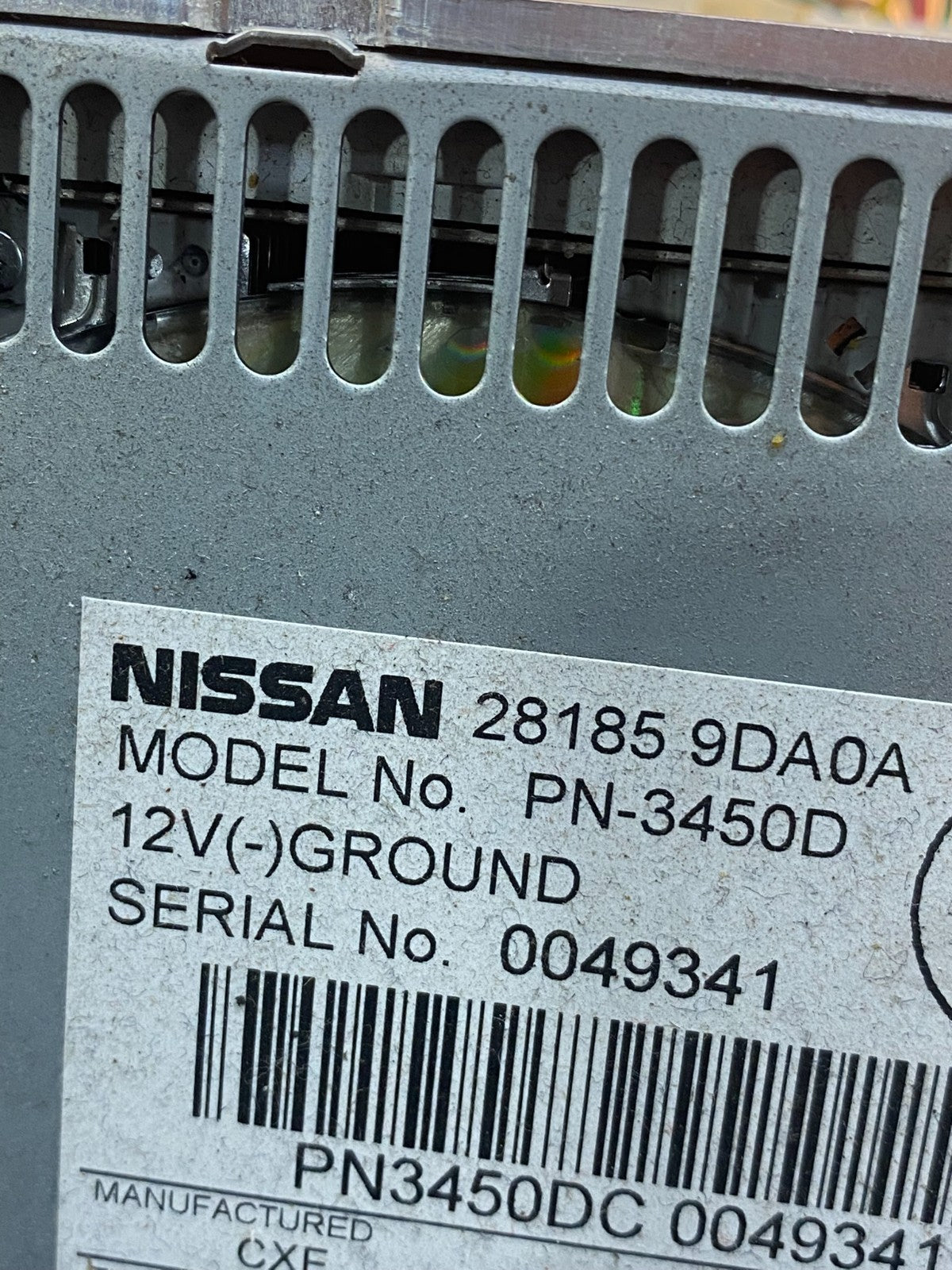 2012 2013 2014 Nissan Maxima Radio Audio Panel Control Bezel Trim AC8008 DG6
