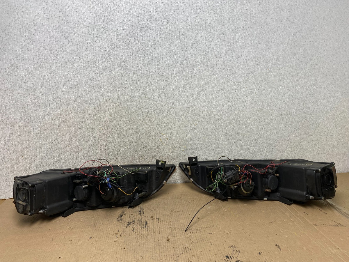 2003 to 2006 Mazda 6 Left+Right Set Side LED Black Headlights ah2081 DG8