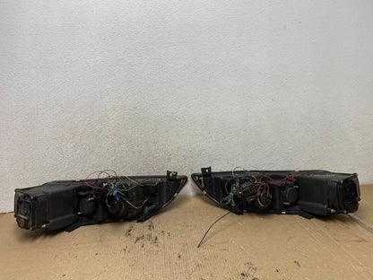 2003 to 2006 Mazda 6 Left+Right Set Side LED Black Headlights ah2081 DG8