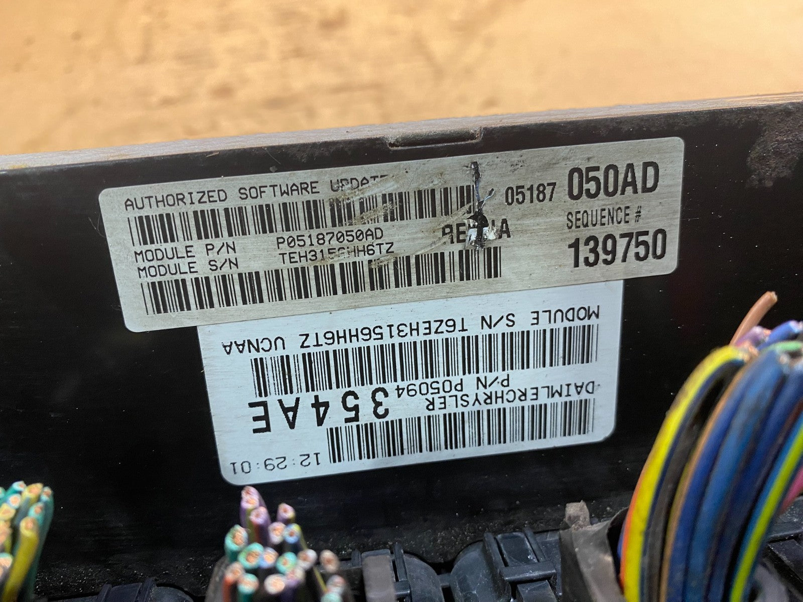 2007 Jeep Grand Cherokee  Commander 4.7L Engine Computer ECU PCM OEM AB7224 DG2