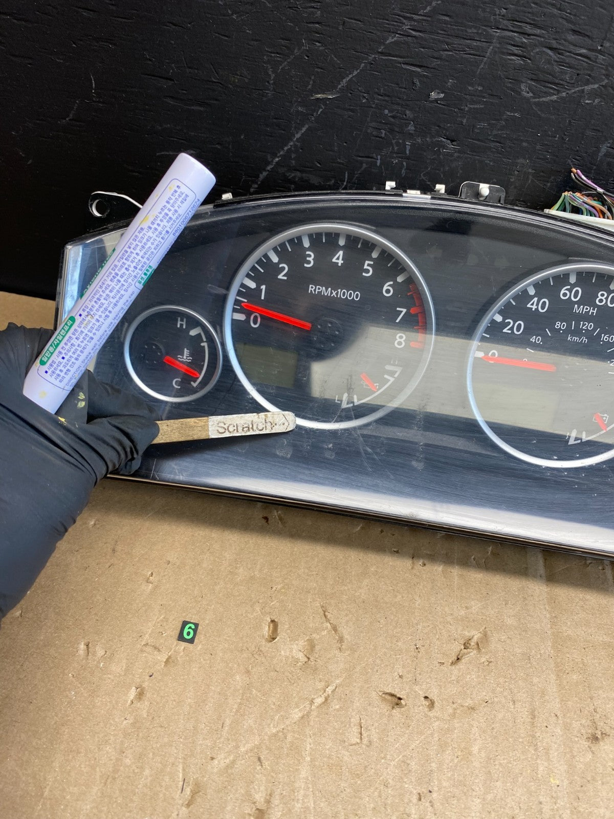 2006-2007 Nissan Pathfinder Xterra Cluster Speedometer Instrument OEM AB8974 DG1