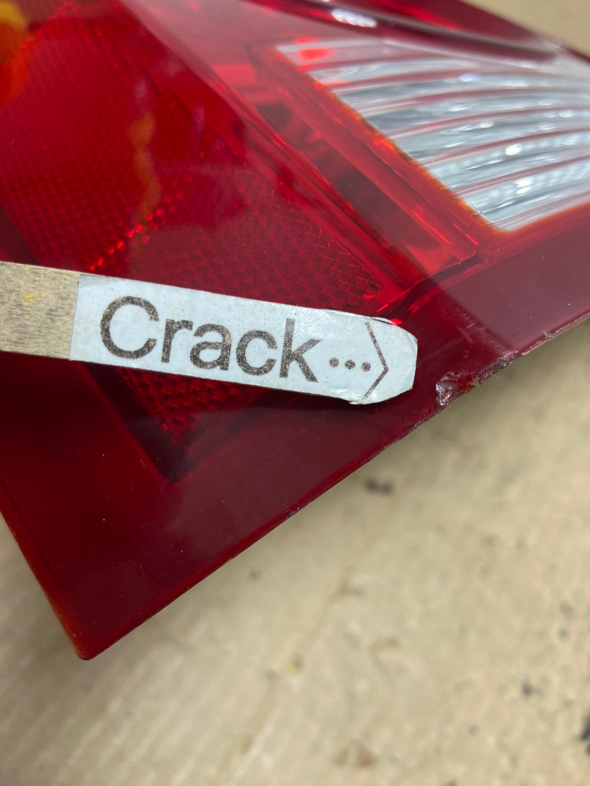 2009-2010 Dodge Charger Left Driver LH Side Tail Light AG3281 LK4