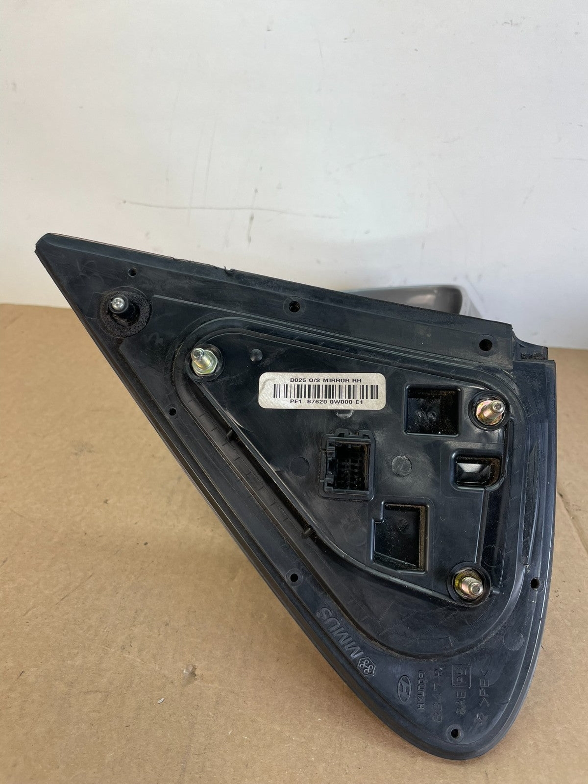 2007 to 2012 Hyundai Santa Fe Right Pasenger RH Side View Mirror Power AH6162 DW4