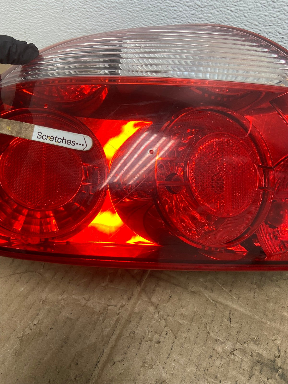 2005 to 2008 Jaguar S-Type Left Driver LH Side Tail Light AB8272 LK3