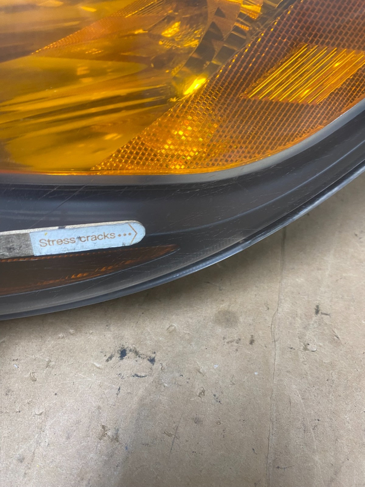2007 2008 2009 Hyundai Santa Fe Left Driver LH Halogen Headlight Oem X6699 DW5