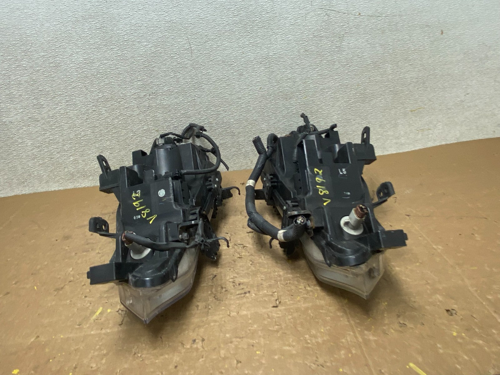 Halogen 2011 2012 2013 2014 Nissan Murano Headlights Left+Right Oem V8192 DW14