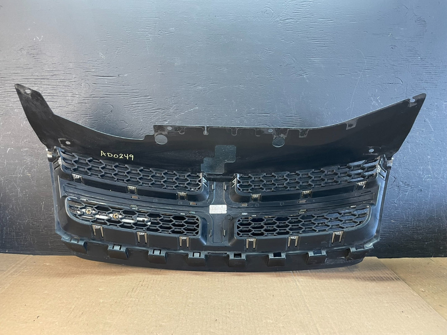 2011 to 2014 Dodge Avenger Front Upper Black Grill Grille ad0249 DG3
