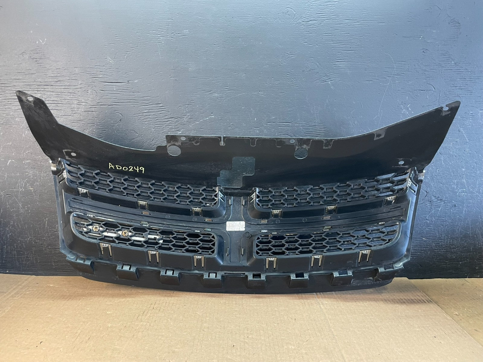 2011 to 2014 Dodge Avenger Front Upper Black Grill Grille ad0249 DG3