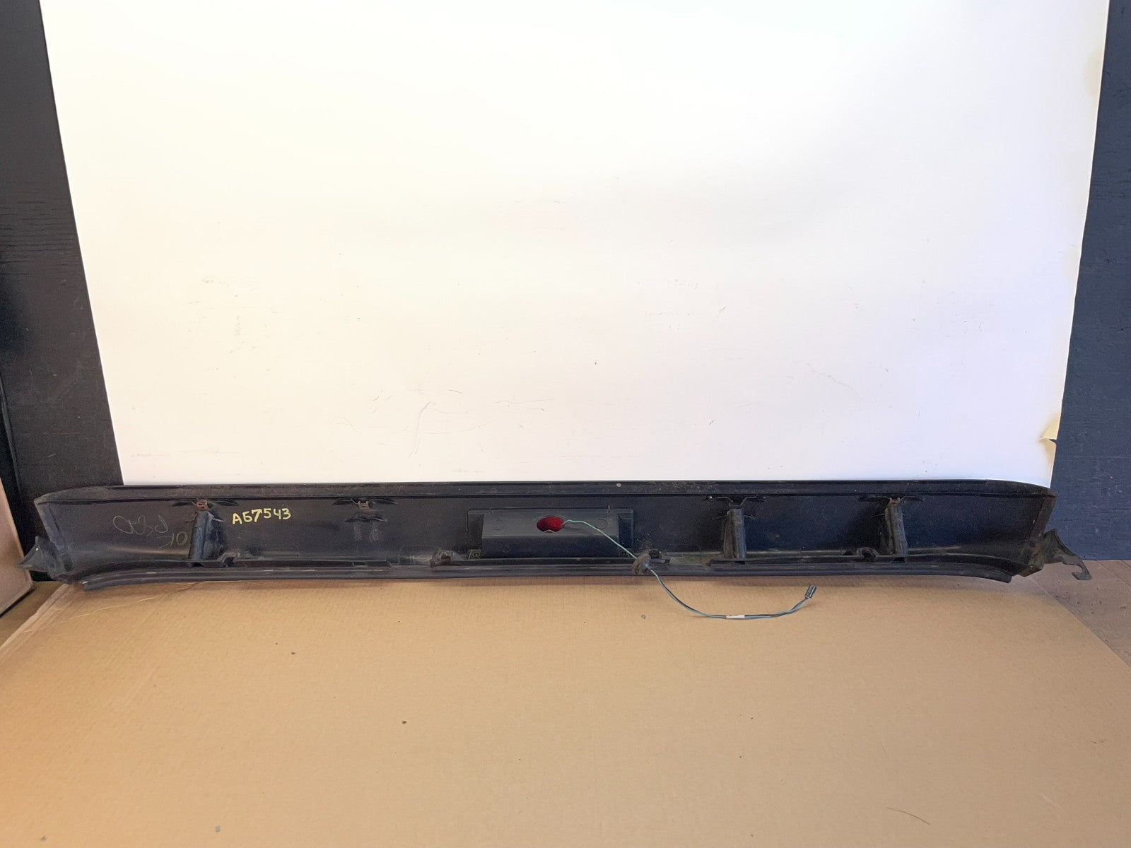 2003 to 2020 Chevrolet Express 3rd Third Brake Light Trim Spoiler AG7543 DG3