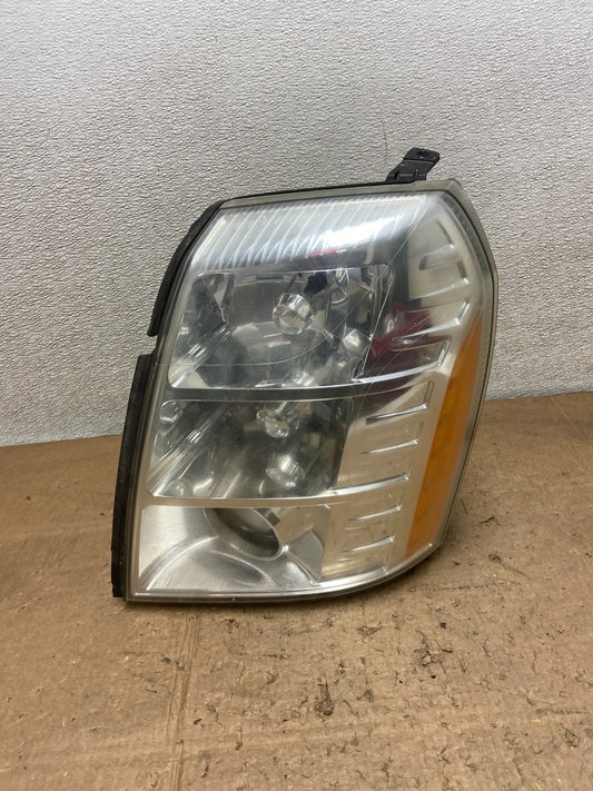 2007 - 2014 Cadillac Escalade Left Driver LH Side Xenon HID Headlight Y8230 DW0