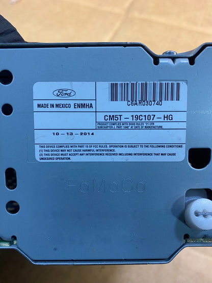 2012 2013 2014 Ford Focus Fusion Radio Audio Receiver AM FM CD MP3 AD3586 DG6
